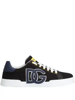 Dolce & Gabbana Portofino logo-embellished low-top sneakers 29689483