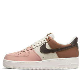 Кроссовки air force 1 низкие Nike, коричневый dx3726-800 | brown/pink