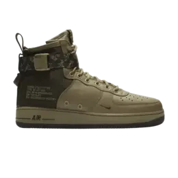 Кроссовки Nike SF Air Force 1 Mid 'Mushroom', зеленый 917753 201 | mushroom/mushroom-light bone