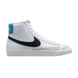 Кроссовки Nike Blazer Mid '77 Vintage 'White Blue Lightning', белый bq6806 121 | white/blue lightning/white/black
