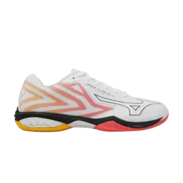 Кроссовки Mizuno Wave Claw EL 2 Wide 'White Orange Black', белый 71ga258375 | white/orange/black