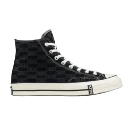 Кроссовки Converse Kith x Chuck 70 High 'Black Monogram', черный 171864c | black/egret/natural