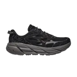 Кроссовки Hoka Clifton L Suede 'Elite Terrain System - Black Satellite Grey', черный 1150910 bckst | black/satellite grey