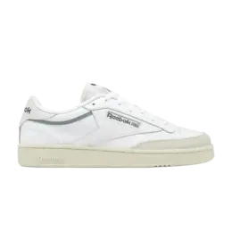 Кроссовки Reebok Club C 85 'White Grey Chalk', белый 100201118 | white/white/chalk