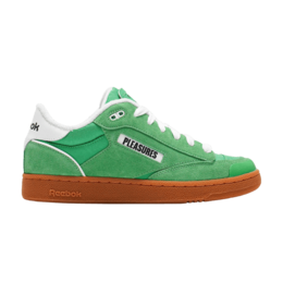 Кроссовки Reebok Pleasures x Club C LTD 'Spring Green Gum', зеленый rmia054c99mat001 5055 | spring green/white/gum