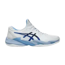 Кроссовки Asics Court FF 3 Novak 'White Tuna Blue', белый 1041a522 967 | white/tuna blue
