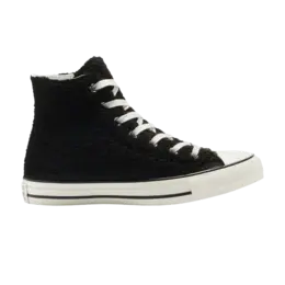 Кроссовки Converse Chuck Taylor All Star High 'Cozy Club - Black Egret', черный 170017f | black/egret/black
