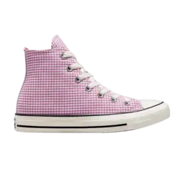 Кроссовки Converse Chuck Taylor All Star High 'Checkered - Vapor Violet', фиолетовый a05129f | vapor violet/rhubarb pie/egret