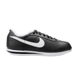 Кроссовки Nike Cortez Basic Leather 'Black White', черный 316418 012 | black/white