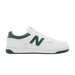 Кроссовки New Balance 480 'White Nightwatch Green', белый bb480lng | white/nightwatch green/light aluminum