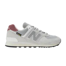 Кроссовки New Balance 574 'Arctic Grey Maroon', серый u574kbr | arctic grey