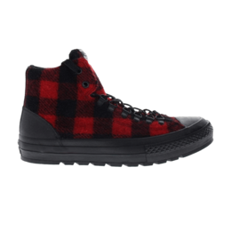 Кроссовки Converse Woolrich x Chuck Taylor All Star Street Hiker High 'Plaid', красный 153833c | black/red/black