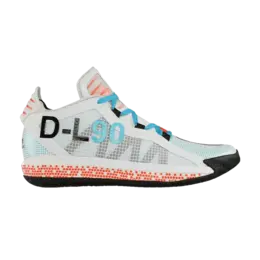 Кроссовки Adidas Pusha T x Dame 6 'I Am My Own Fan', белый fx3282 | footwear white/core black/solar red