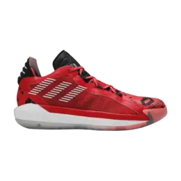 Кроссовки Adidas Dame 6 GCA 'Geek Up', красный ef9878 | glory red/dash grey/solar red