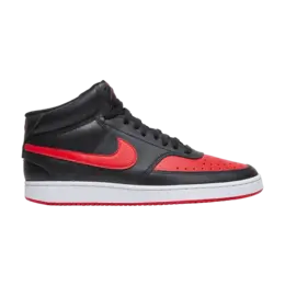 Кроссовки Nike Court Vision Mid 'Bred', черный dm8682 001 | black/university red/white