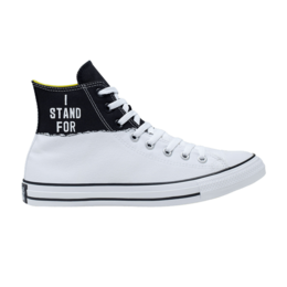 Кроссовки Converse Chuck Taylor All Star High 'I Stand For', белый 165709c | white/black/fresh yellow