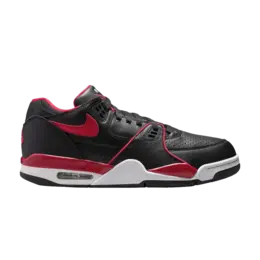 Кроссовки Nike Air Flight 89 Low 'Bred', черный fz3045 001 | black/gym red/white