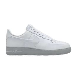 Кроссовки Nike Air Force 1 '07 'White Light Smoke Grey', белый hv6418 100 | white/light smoke grey/photon dust/white