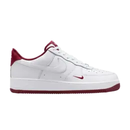 Кроссовки Nike Air Force 1 '07 LV8 'Mini Swoosh Pack - White Team Red', белый hm9483 100 | white/white/team red