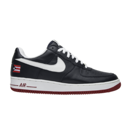Кроссовки Nike Air Force 1 'Puerto Rico 3', синий 624040 411 | obsidian/white-varsity red (pr3)