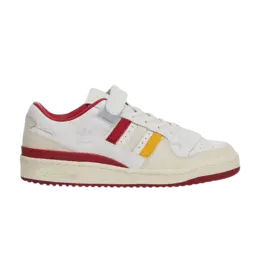 Кроссовки Adidas END. x Forum Low 'Varsity - Burgundy', белый hr1525 | white/off white/burgundy