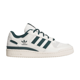 Кроссовки Adidas Forum Low CL 'White Aurora Ivy', белый jq0207 | cloud white/aurora ivy/wonder white