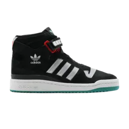 Кроссовки Adidas Forum 84 High 'No Blood No Foul' Jimmy Jazz Exclusive, черный gz8382 | core black/silver metallic/active green