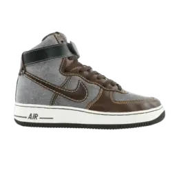 Кроссовки Nike Air Force 1 High Premium 'Baseball Pack', коричневый 308986 221 | boulder/medium brown
