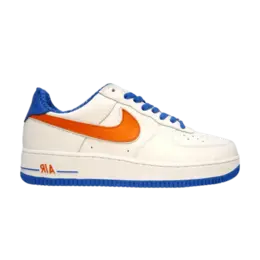 Кроссовки Nike Air Force 1, белый 306509 181 | white/orange blaze-signal blue