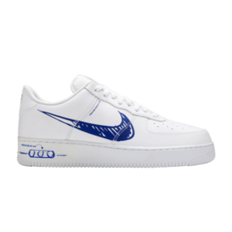 Кроссовки Nike Air Force 1 Low 'Sketch', белый cw7581 100