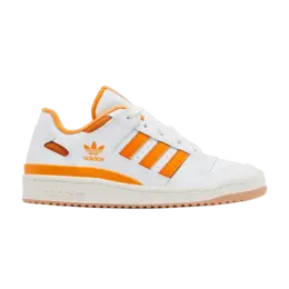 Кроссовки Adidas Forum Low CL 'White Orange Gum', белый ih7831 | cloud white/core black/cloud white