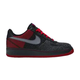 Кроссовки Nike Air Force 1 Supreme 07 Malone 'Original Six', черный 315089 001 | black/stealth-varsity red