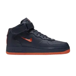 Кроссовки Nike Air Force 1 Mid 'NYC's Finest', синий ao1639 400 | obsidian/brilliant orange