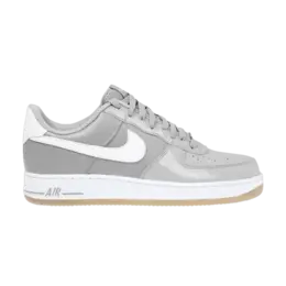 Кроссовки Nike Air Force 1 '07 'Medium Grey Gum', серый 315122 052 | medium grey/white/medium grey