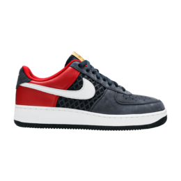 Кроссовки Nike Air Force 1 Low Premium 'Birds Nest', синий 318775 411 | dark obsidan/white-vrsty red