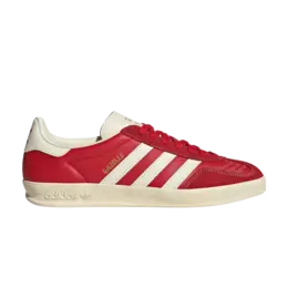 Кроссовки Adidas Gazelle Indoor 'Football Pack - Scarlet Red', красный jq8384