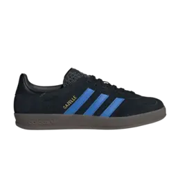 Кроссовки Adidas Gazelle Indoor 'Black Blue Gum', черный jq2692 | core black/blue/gum