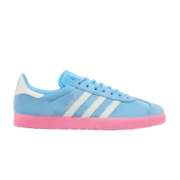Кроссовки Adidas Inter Miami CF x Gazelle 'Third Kit', синий jr4178 | semi blue burst/white tint/bliss pink