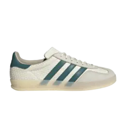 Кроссовки Adidas Gazelle Indoor 'Cotton Weave Pack - Cream Preloved Teal', кремовый jr3837 | cream white/preloved teal/wonder white
