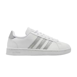 Кроссовки Adidas Grand Court 'White Silver Metallic', белый gz1837 | footwear white/silver metallic