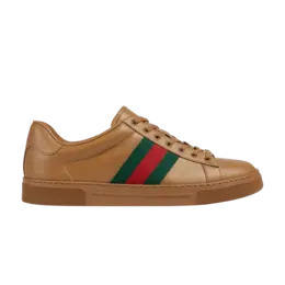 Кроссовки Gucci Gucci Ace Sneaker 'Quarz', коричневый 757892 aac24 9758 | quarz beige/green/red