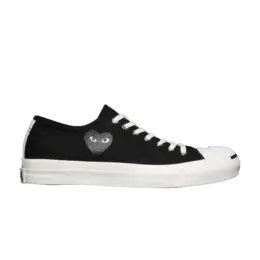 Кроссовки Converse Comme des Garçons x Jack Purcell 'Black', черный 125099 | black/black-university red