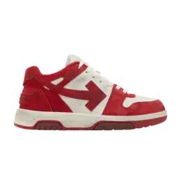 Кроссовки Off-White Off-White Out of Office 'Light Red', красный omia189f22lea012 0125 | light red/white