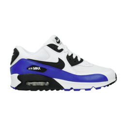 Кроссовки Nike Air Max 90 'Hyper Cobalt', белый 537384 115 | white/blue/black