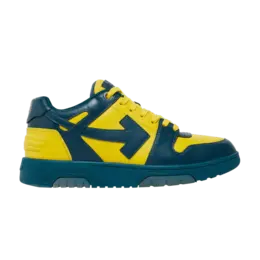 Кроссовки Off-White Off-White Out of Office Low 'Blue Yellow', желтый omia189r21lea001 4518 | blue/yellow