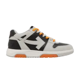Кроссовки Off-White Off-White Out of Office 'Grey Black Orange', черный omia189s23lea004 0510 | grey/black/orange