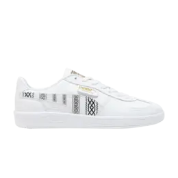 Кроссовки Puma Monster Hunter x Palermo Leather 'White Black', белый 403579 01 | white/black/gold