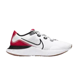 Кроссовки Nike Renew Run 'White University Red', белый cw5231 100 | white/university red/gum light brown/black