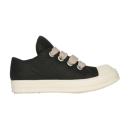 Кроссовки Rick Owens Rick Owens Porterville Runway Jumbo Lace Padded Low Sneaks 'Black Milk', черный rr02d6893 lsaw2 911 | black/milk/milk