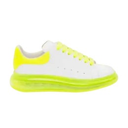 Кроссовки Alexander McQueen Alexander McQueen Oversized Sneaker 'White Flourescent Yellow', белый 604232 whx9w 9179 | white/flourescent yellow/flourescent yellow